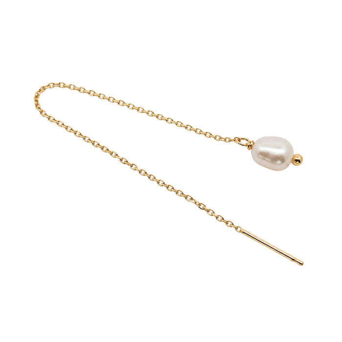 Pearl Threader Earring
