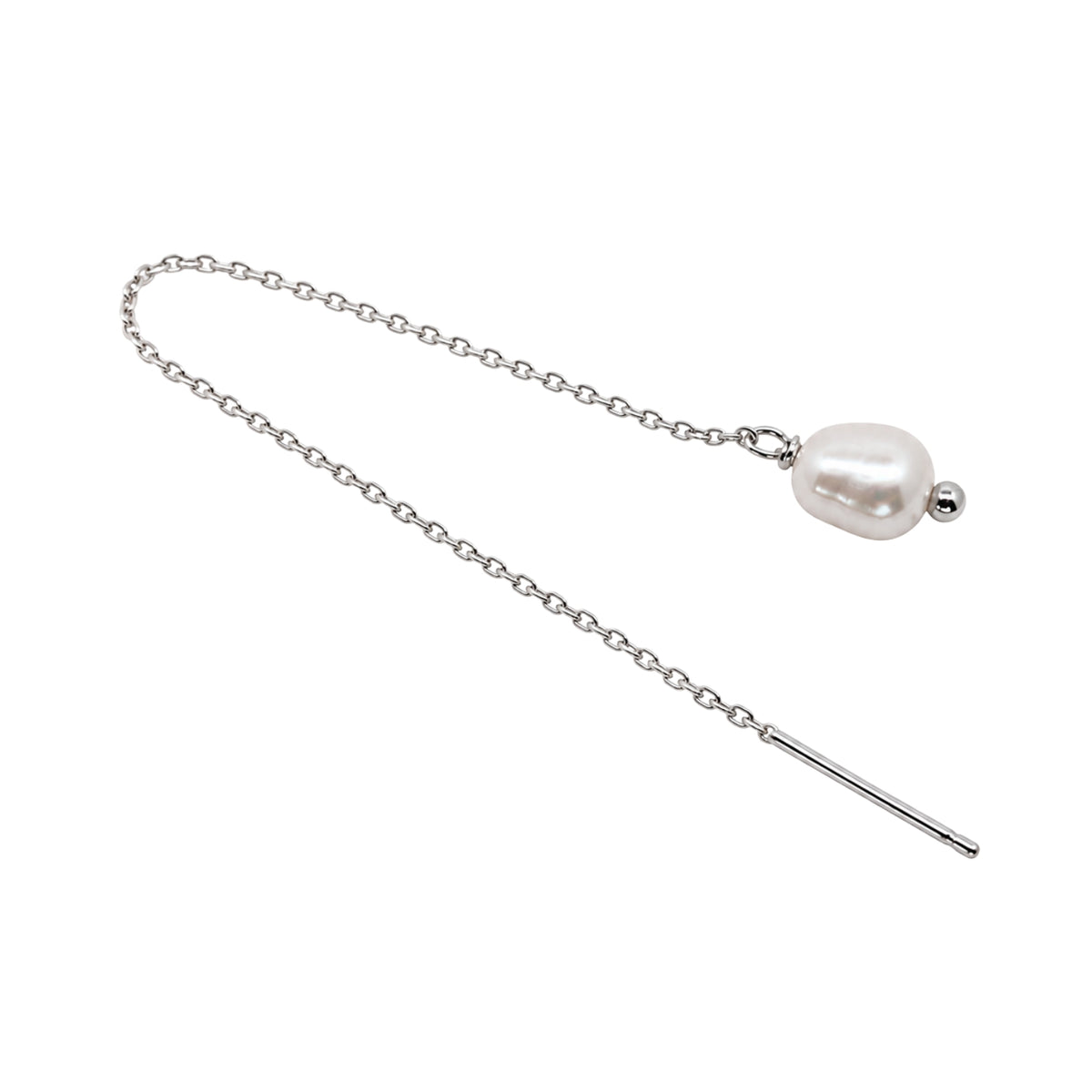 Pearl Threader Earring