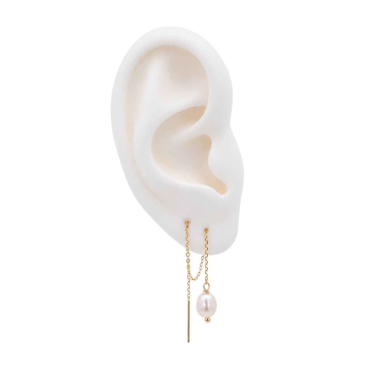 Pearl Threader Earring