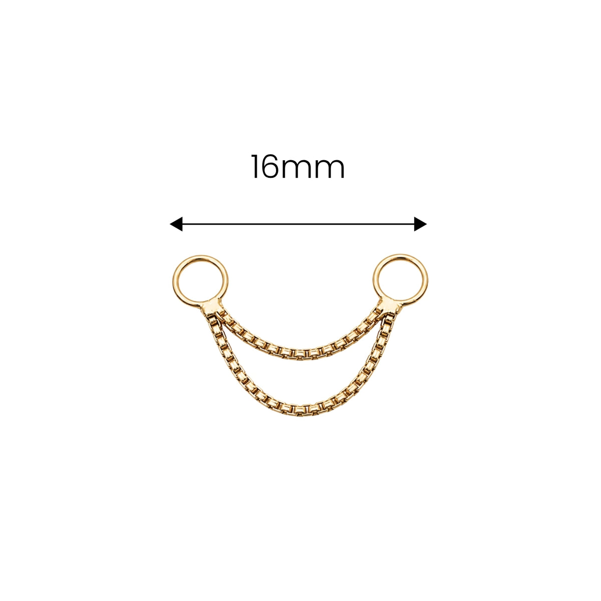 Ultra Short Double Box Chain Connector