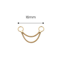 Ultra Short Double Box Chain Connector