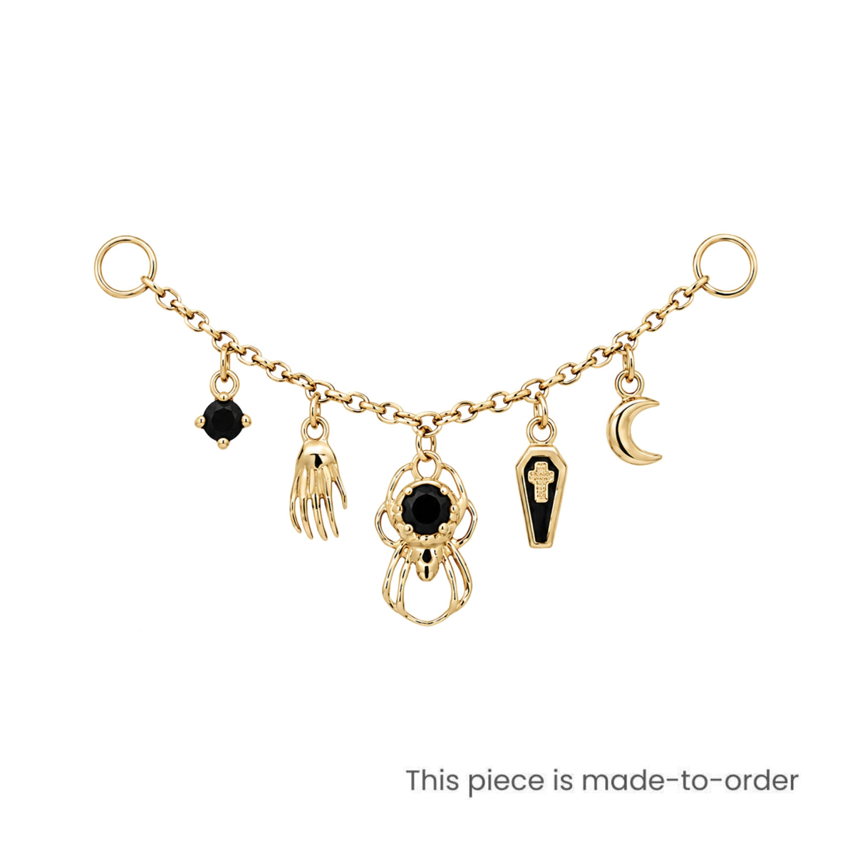 Onyx Macabre Chain Connector