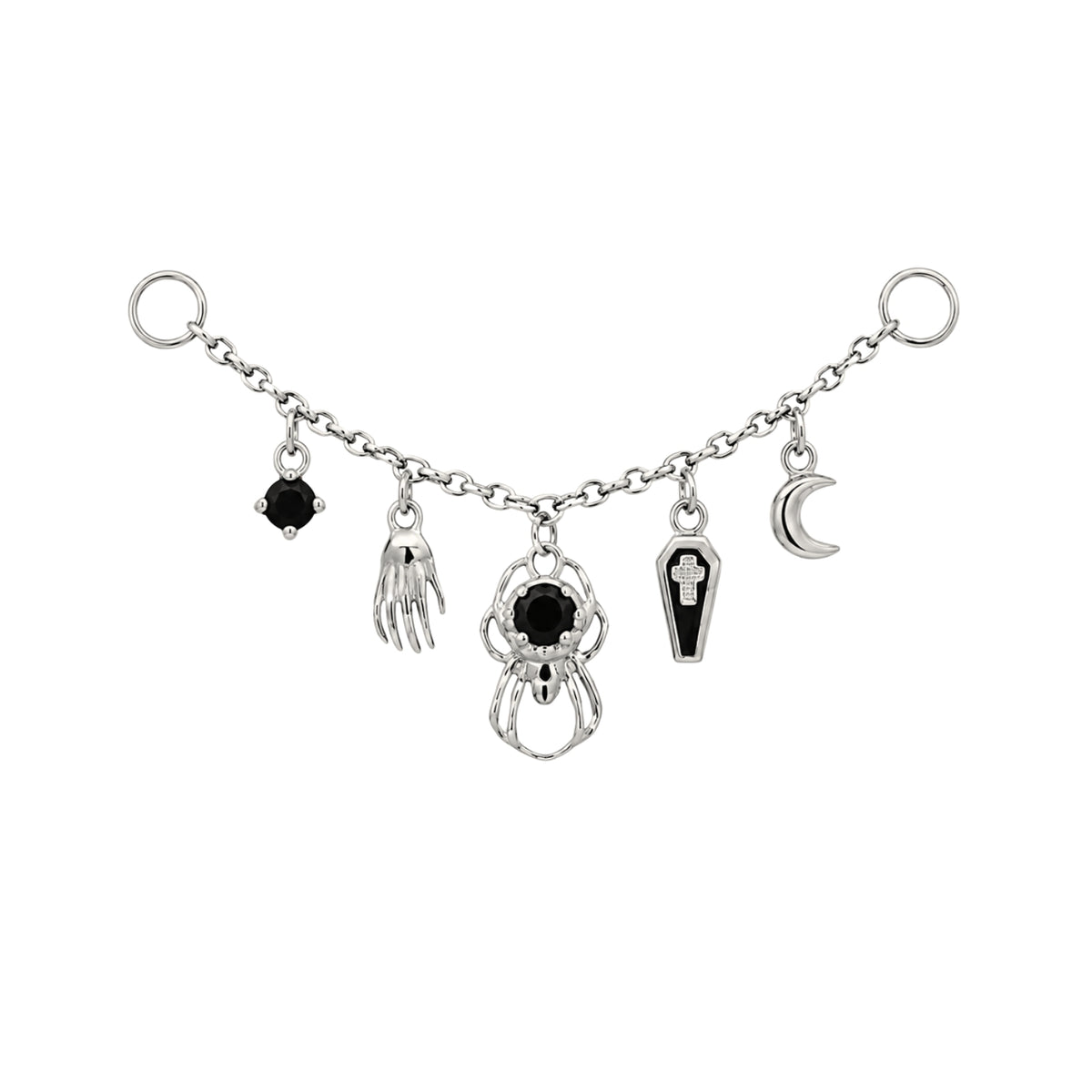Onyx Macabre Chain Connector