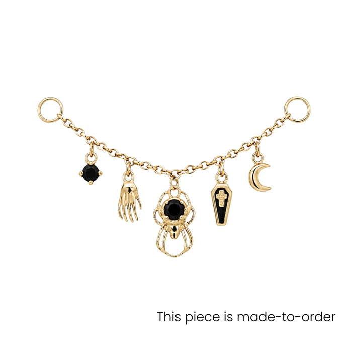 Onyx Macabre Chain Connector