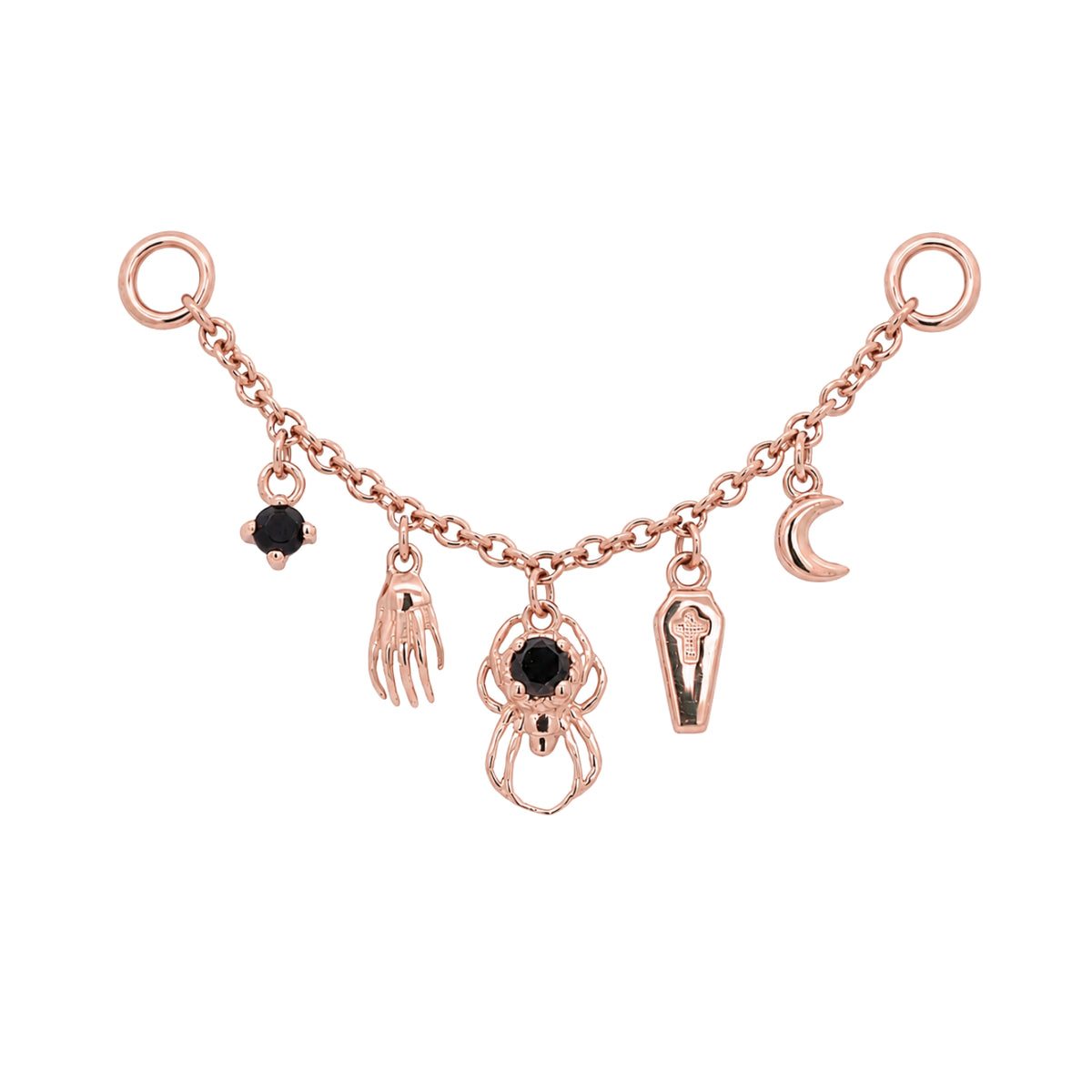 Onyx Macabre Chain Connector