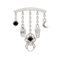 Onyx Macabre Earring