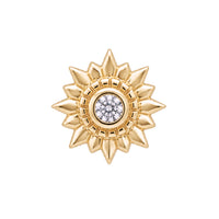 Crystal Sunflower Earring