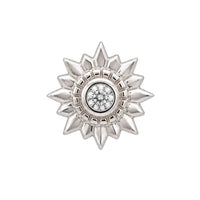 Crystal Sunflower Earring