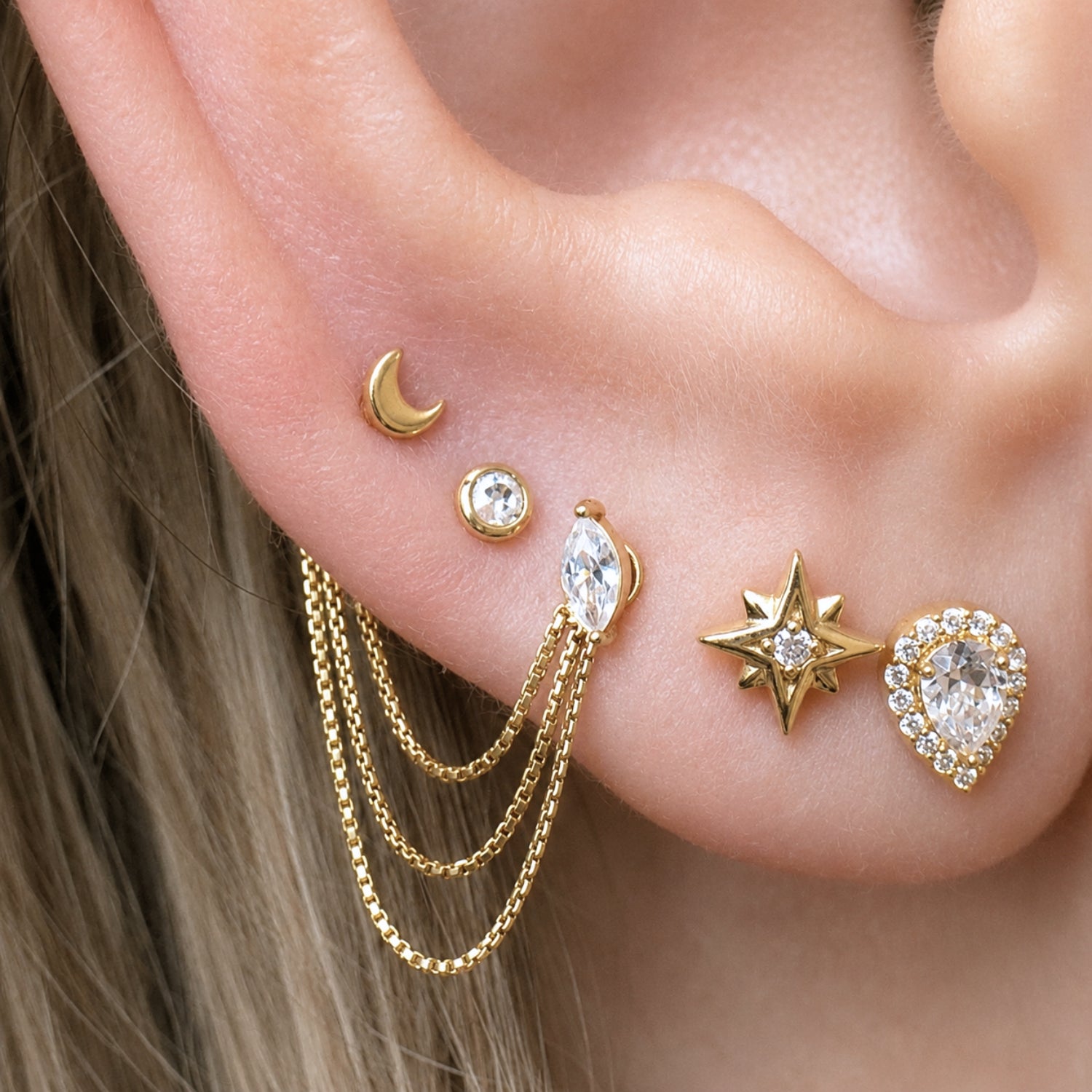 Shop Conch Piercing Jewelry | The Curated Lobe
