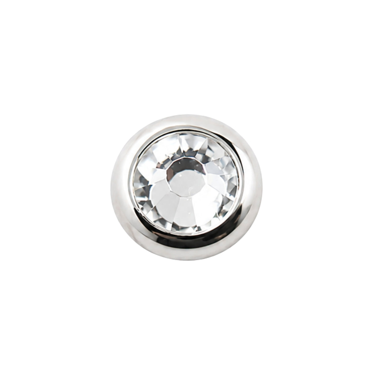 Bezel-Set Swarovski Crystal Earring