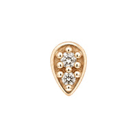 Tiny Crystal Droplet Earring