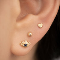 Tiny Heart Earring