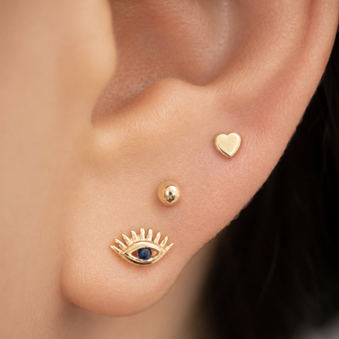 Tiny Heart Earring