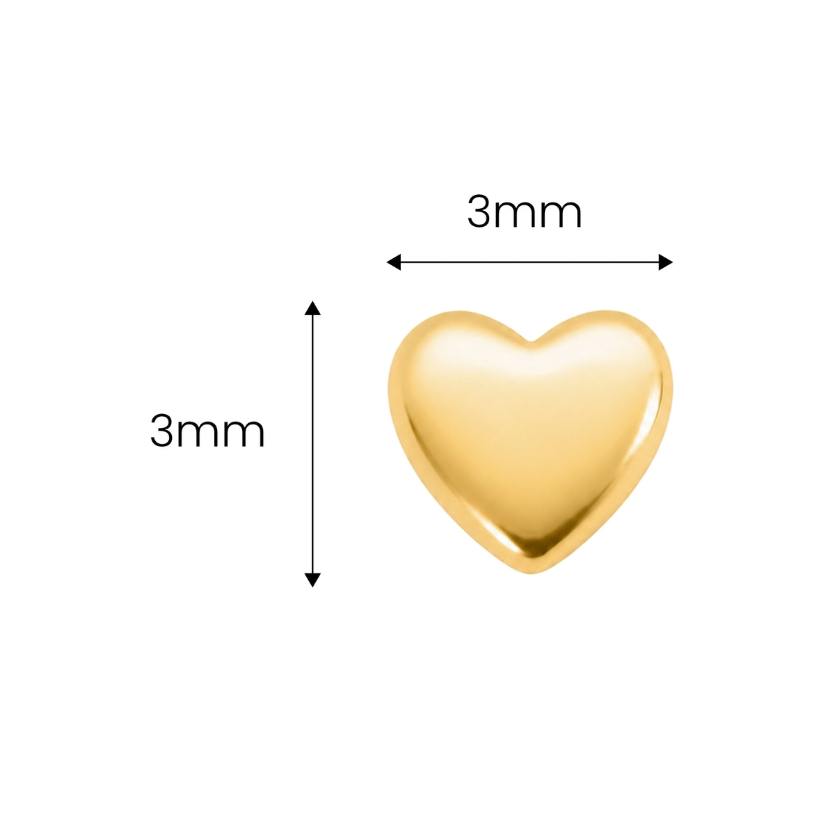 Tiny Heart Earring