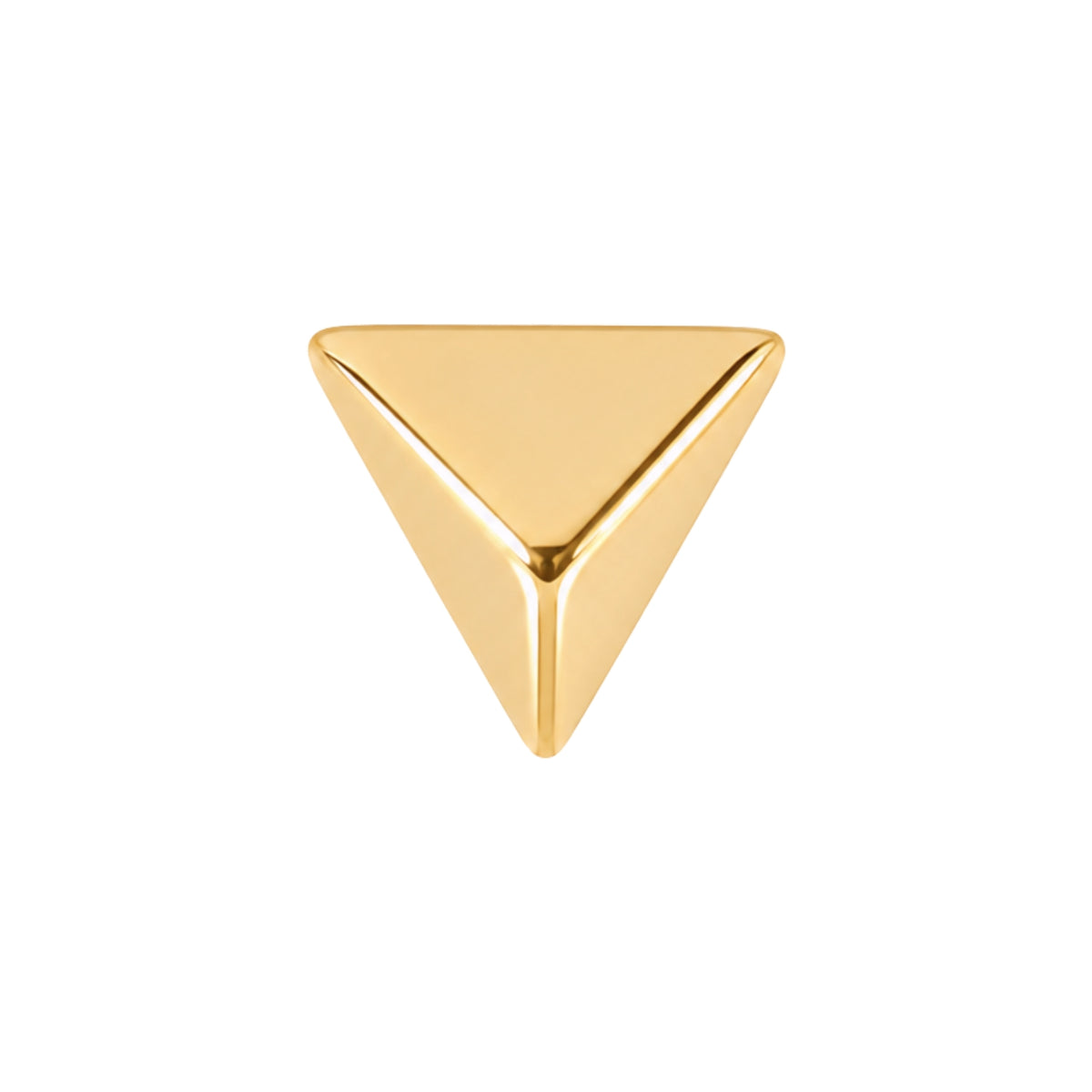 Tiny Pyramid Earring