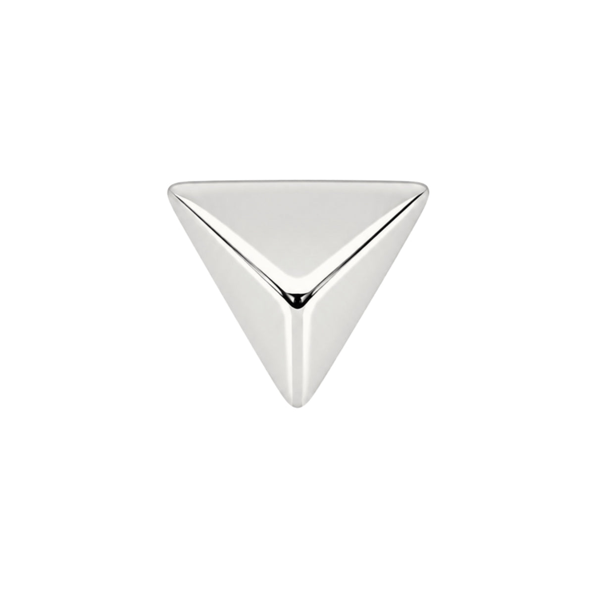 Tiny Pyramid Earring