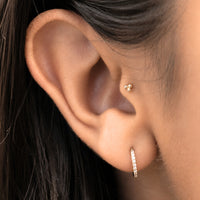 Tri-bead Earring