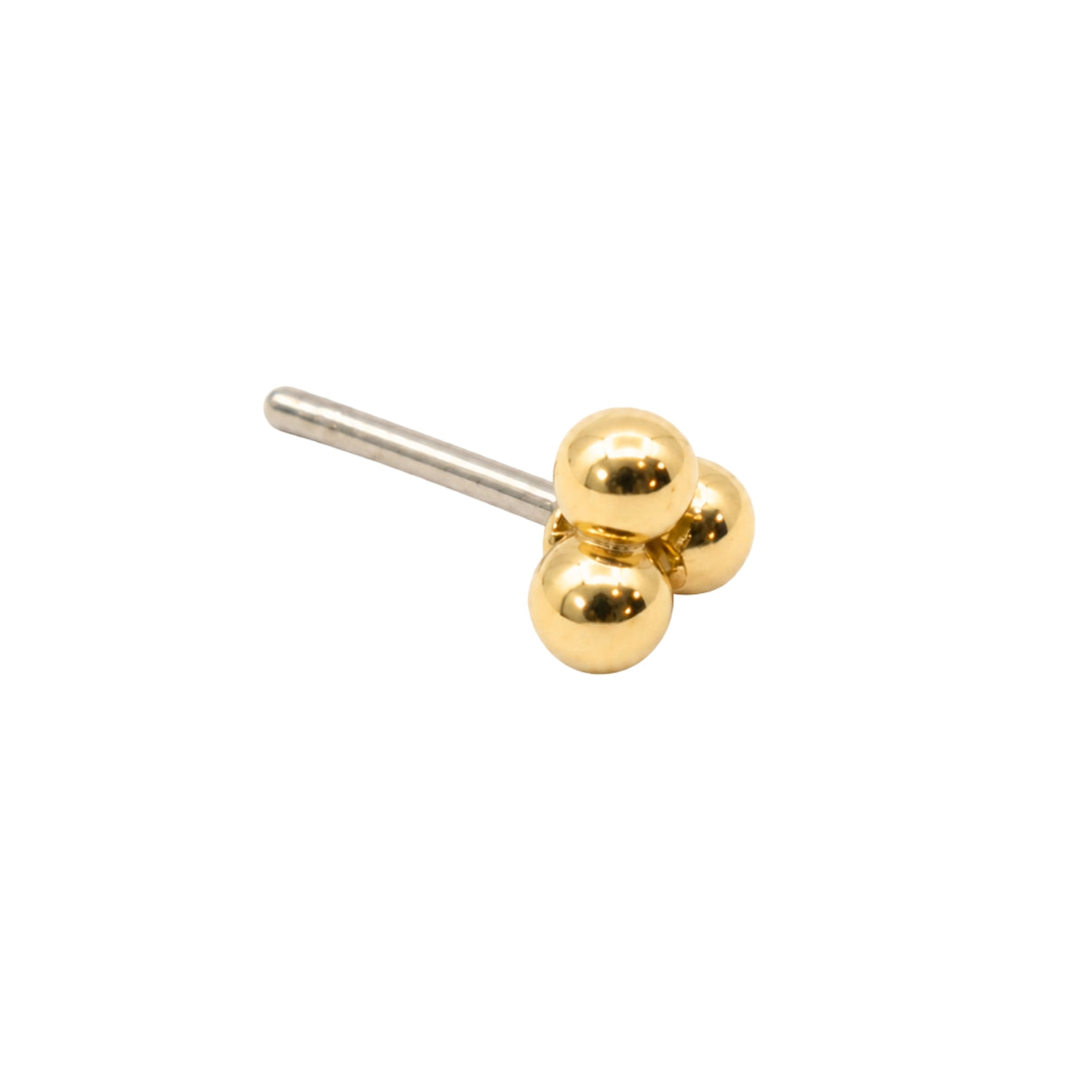 Tri-bead Earring