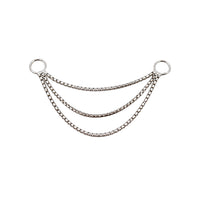 Long Triple Box Chain Connector