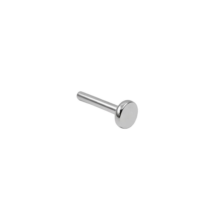Silver Threadless Barbells 16 Gauge Threadless Flat Back Barbell - 3mm Labret The Curated Lobebestsellerbestsellerscartilage