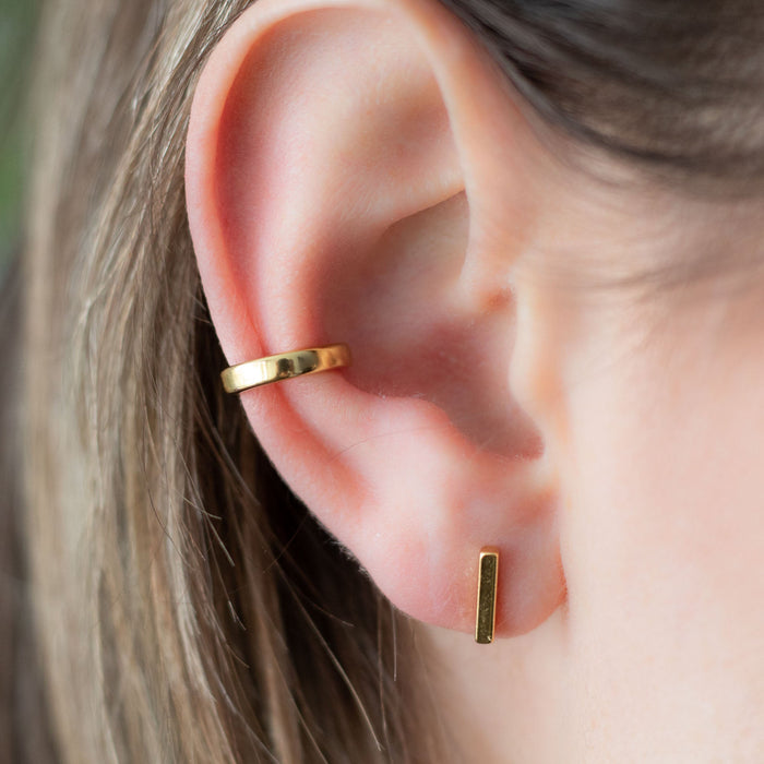 Rose Gold Ear Cuffs Classic Ear Cuff The Curated Lobeconchno piercing