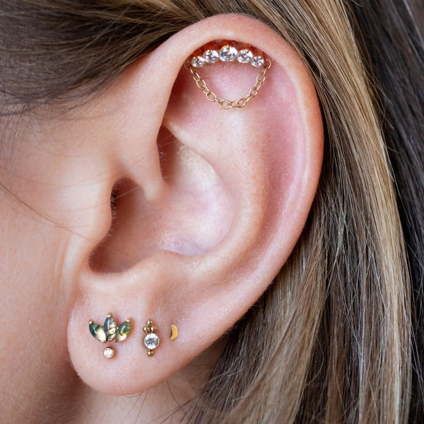 Floatung Helix Shop Floating Helix Jewelry | Hidden Helix Jewelry – The Curated Lobe
