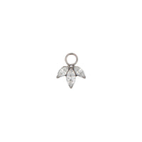 Silver Charms Lotus Charm The Curated Lobecartilagecharmcharms