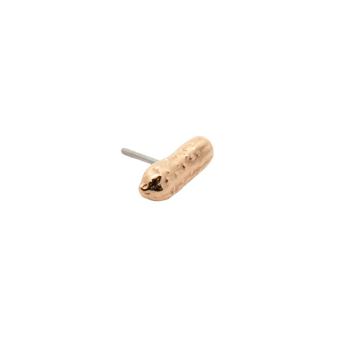 Yellow Gold Studs Pickle Earring The Curated Lobe14k gold14k gold topcartilage