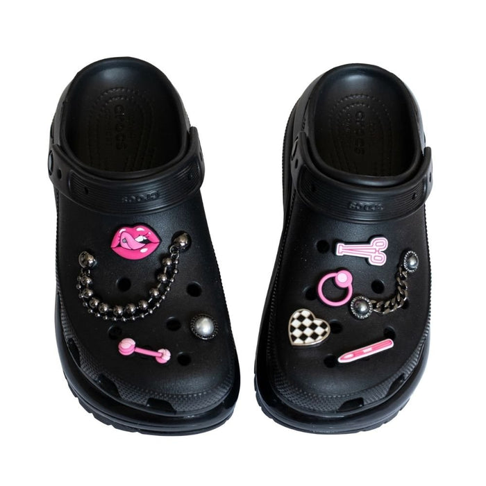 Piercing Croc Charms - Set of 5 The Curated Lobecroc charmscroc jibbitzjibbitz