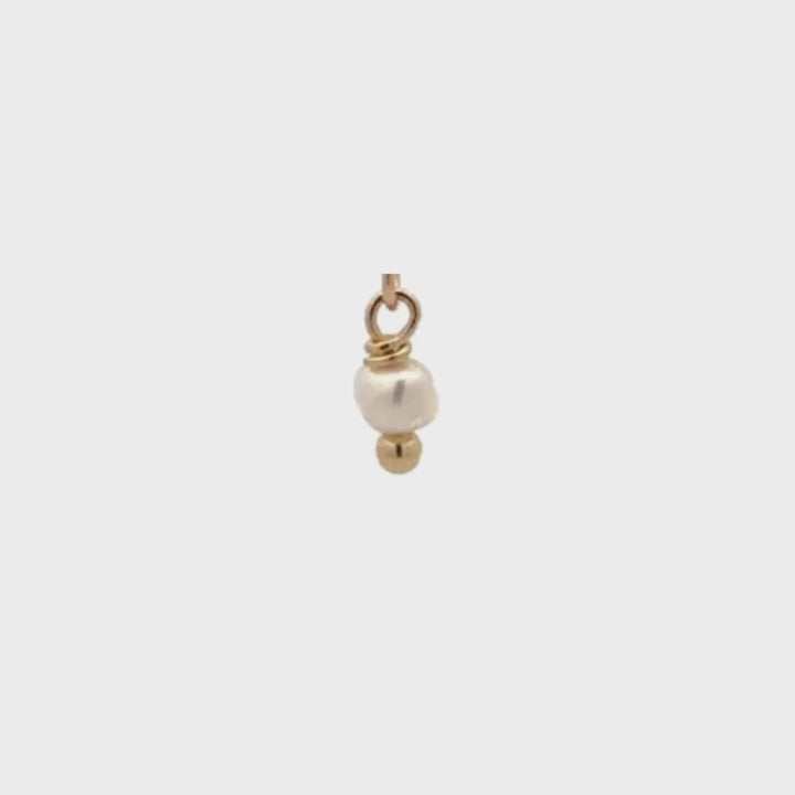Small Pearl Charm