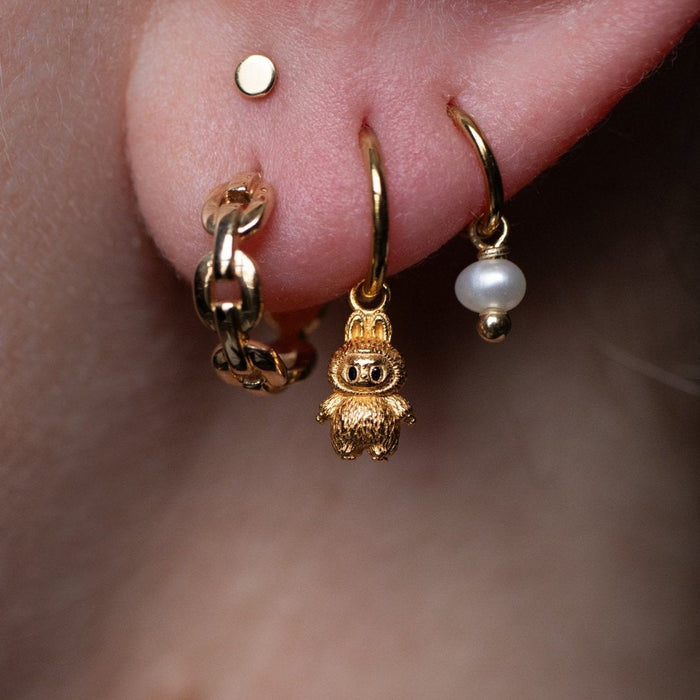 Yellow Gold Charms Small Pearl Charm The Curated Lobecharmcharmslobe