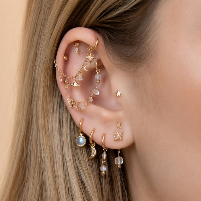 Tiny Star Earring