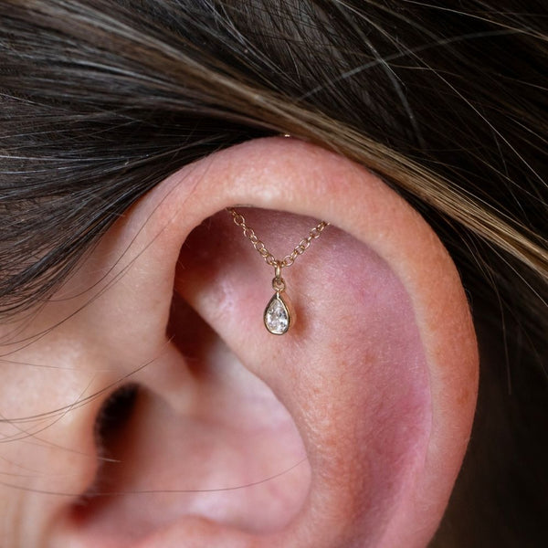 Floatung Helix Shop Floating Helix Jewelry | Hidden Helix Jewelry – The Curated Lobe