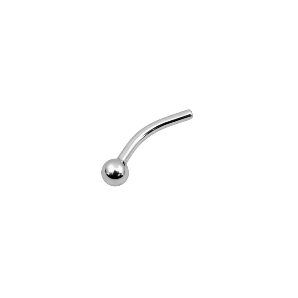 Threadless Curved Ball Back Barbell – The Curated Lobe