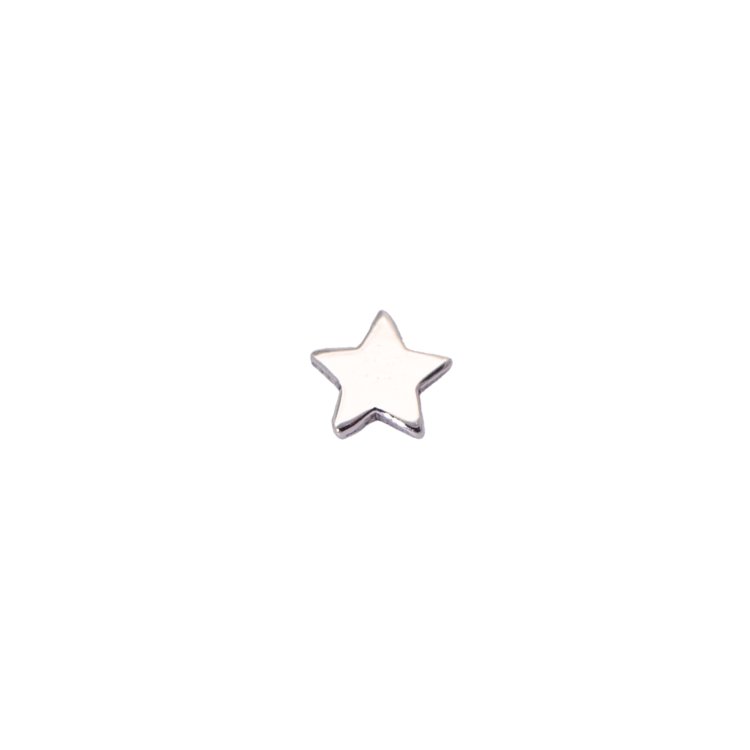 White Gold Studs Tiny Star Earring The Curated Lobe14k gold14k gold topcartilage