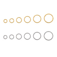 16 Gauge Plain Titanium Clicker Hoop