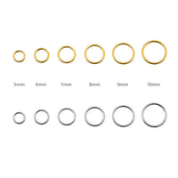 18 Gauge Plain Titanium Clicker Hoop