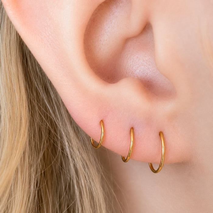 20 Gauge Plain Clicker Hoop