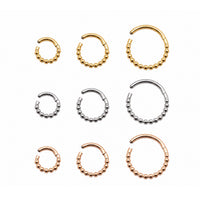 Beaded Clicker Hoop