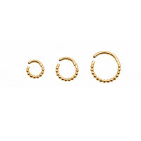 Beaded Clicker Hoop