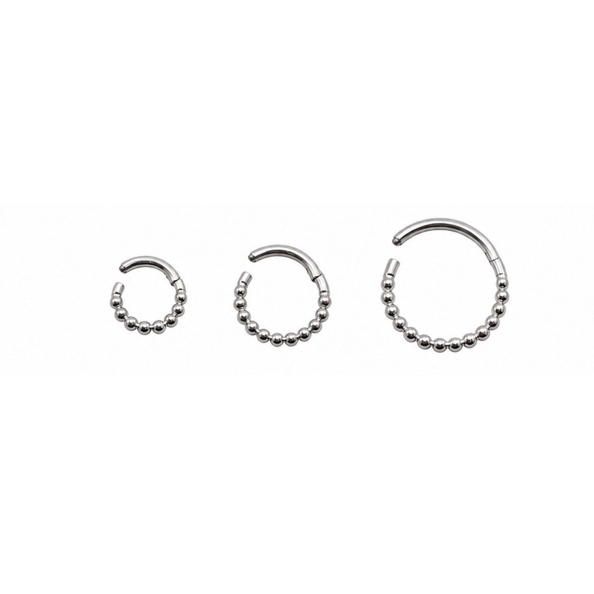 Beaded Clicker Hoop