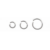 Beaded Clicker Hoop