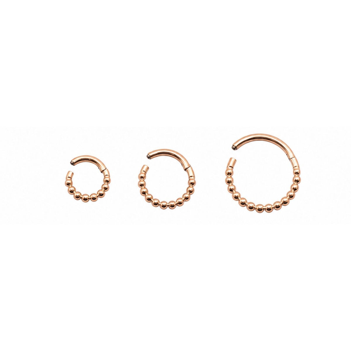 Beaded Clicker Hoop