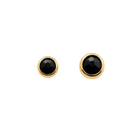 Jet Swarovski Crystal Earring Top