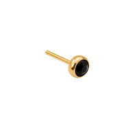 Jet Swarovski Crystal Earring Top