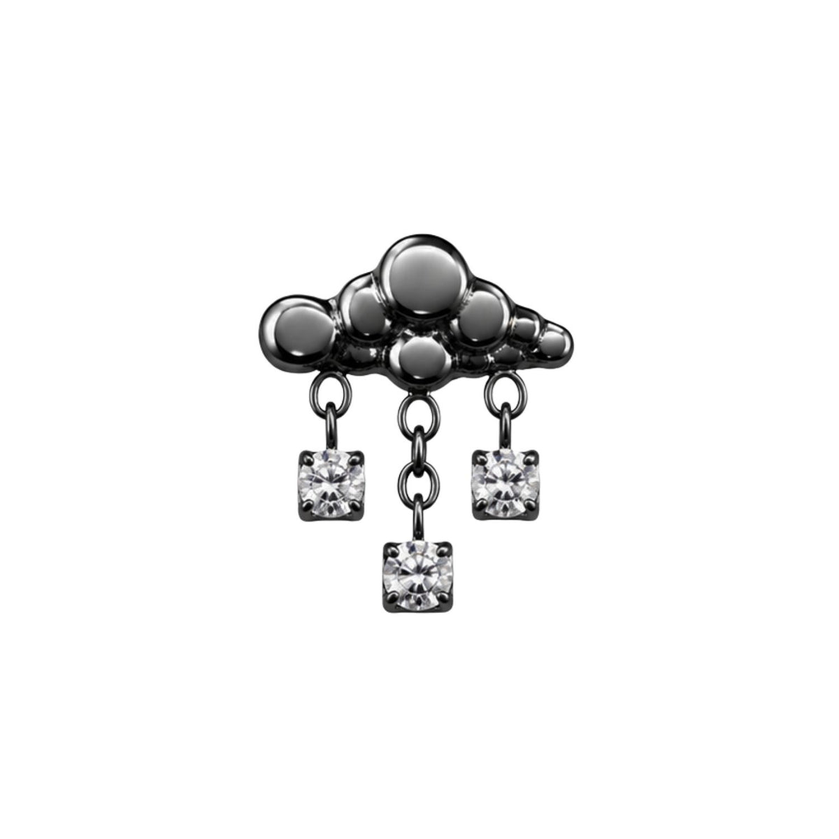 Rain Cloud Earring Top