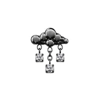 Rain Cloud Earring Top
