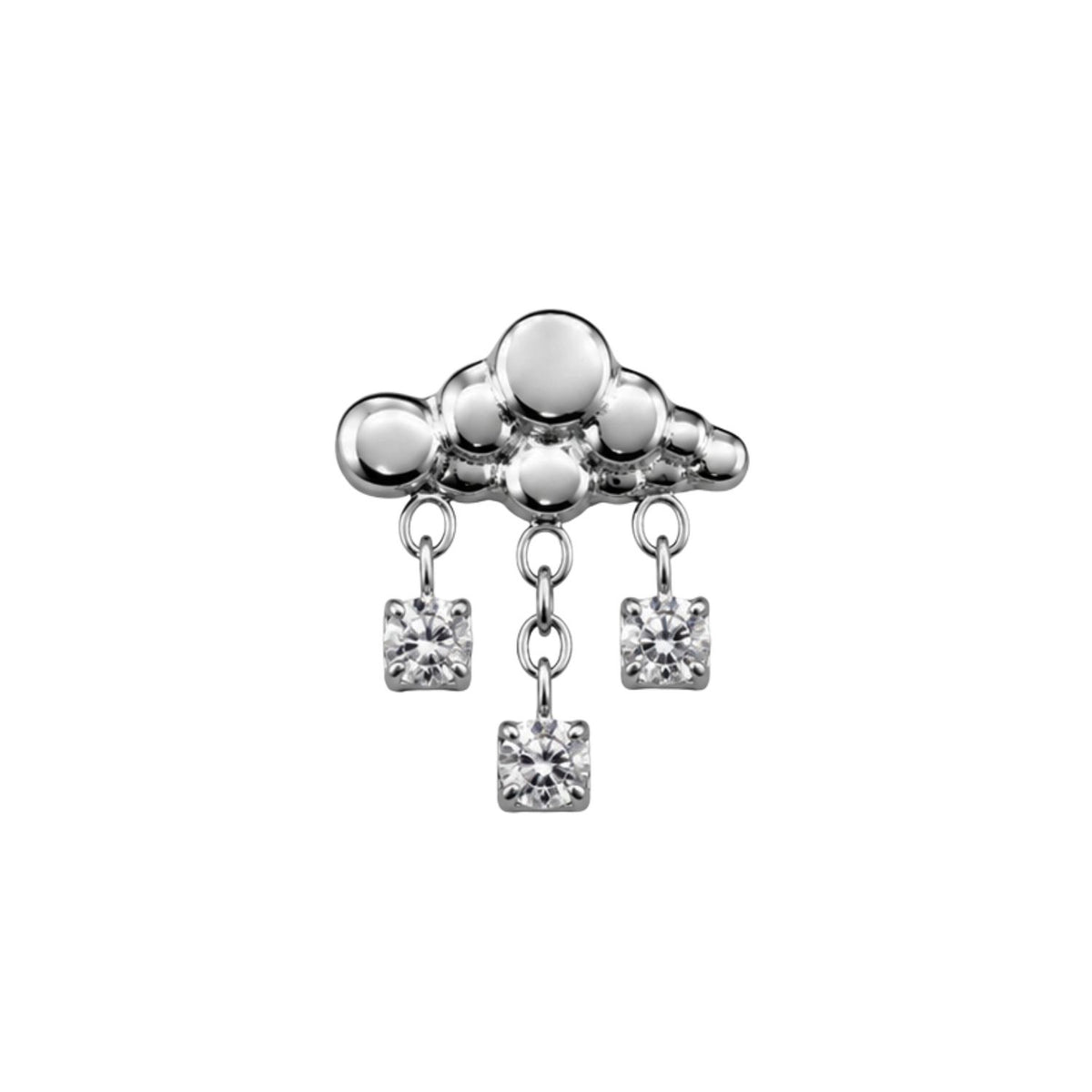 Rain Cloud Earring Top