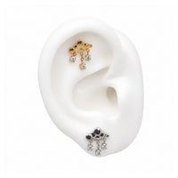 Rain Cloud Earring Top