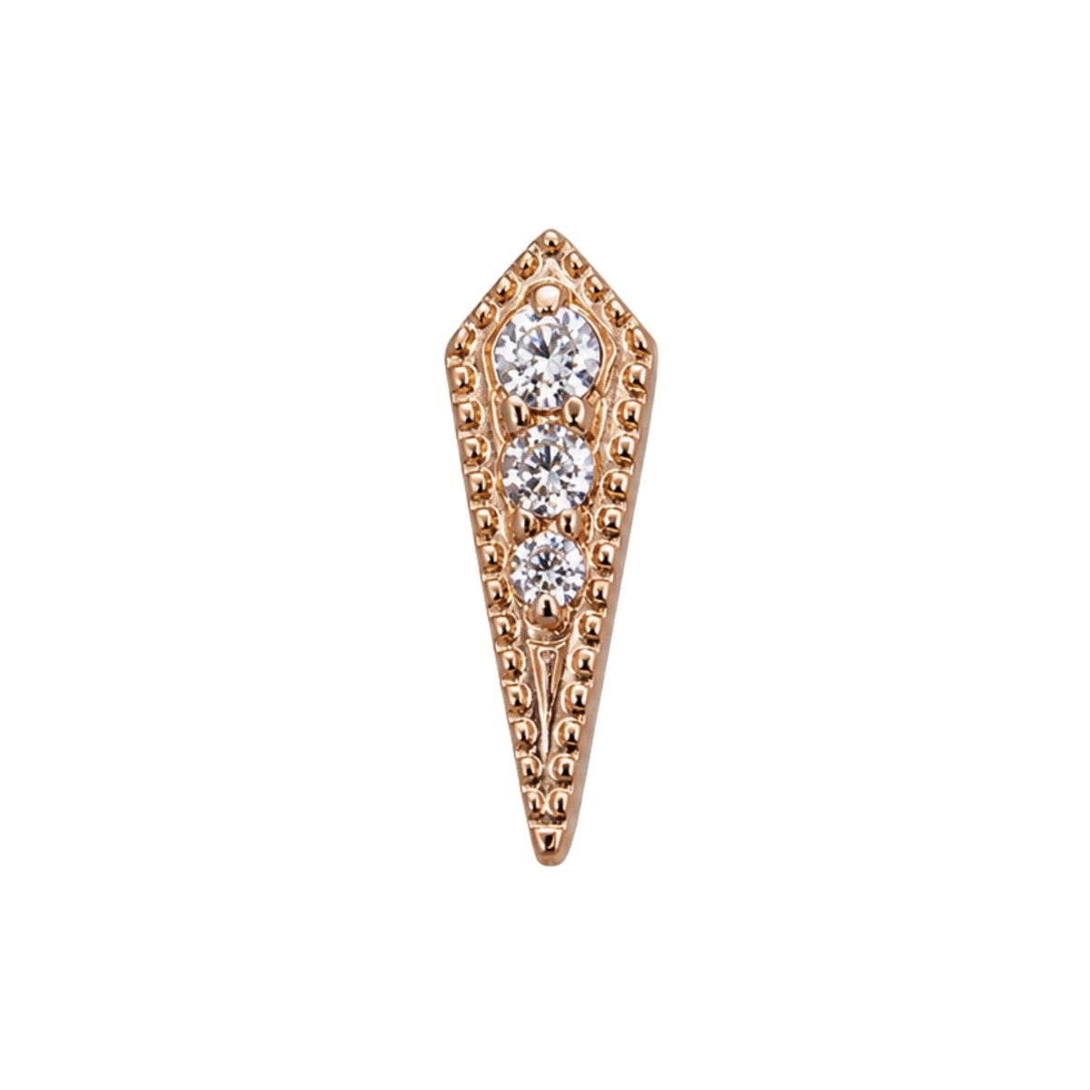 Coffin Spike Earring Top